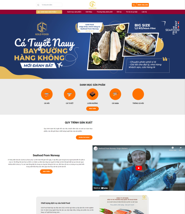 Hải sản gold food